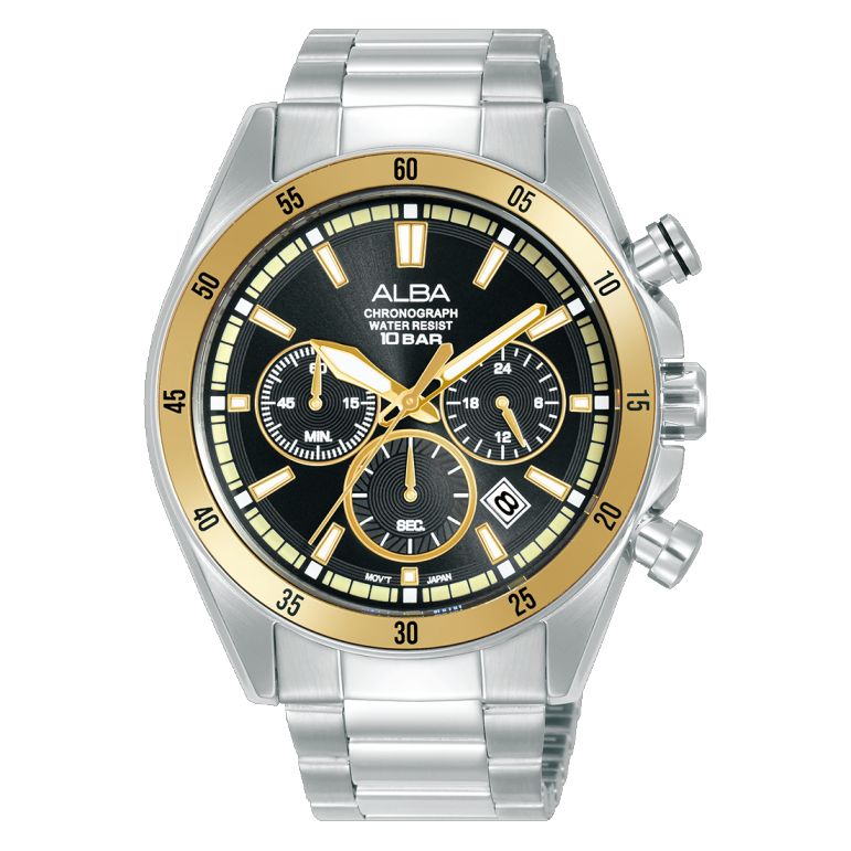 Mens Fashion Chronograph Watch ALBA AT3J19X1