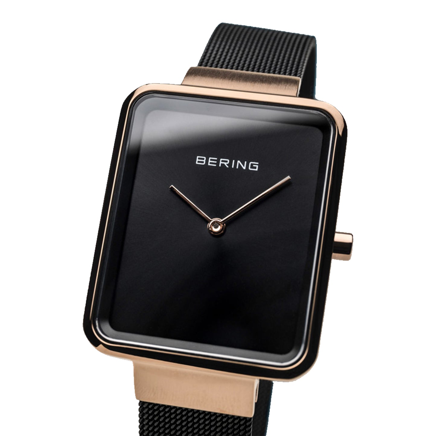 Womens Bering Black Analogue Watch 14528-166
