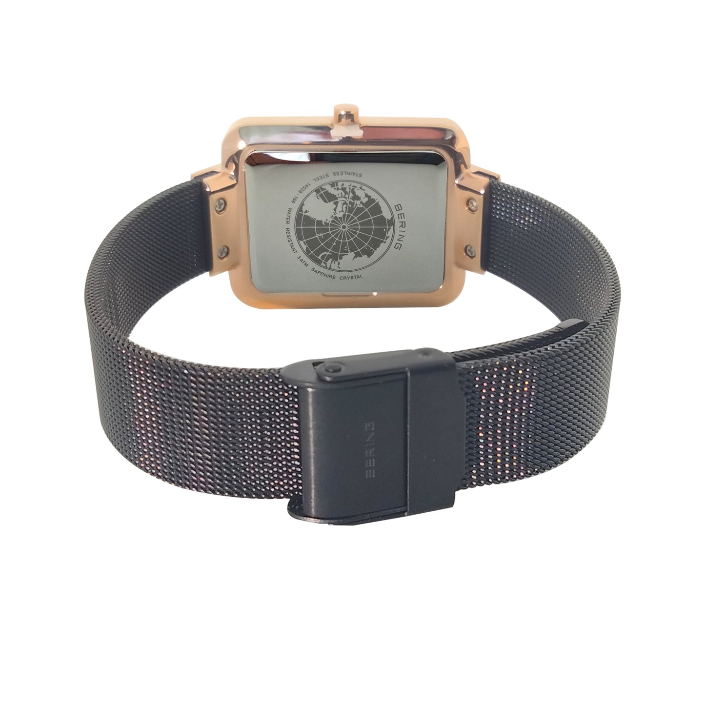Womens Bering Black Analogue Watch 14528-166