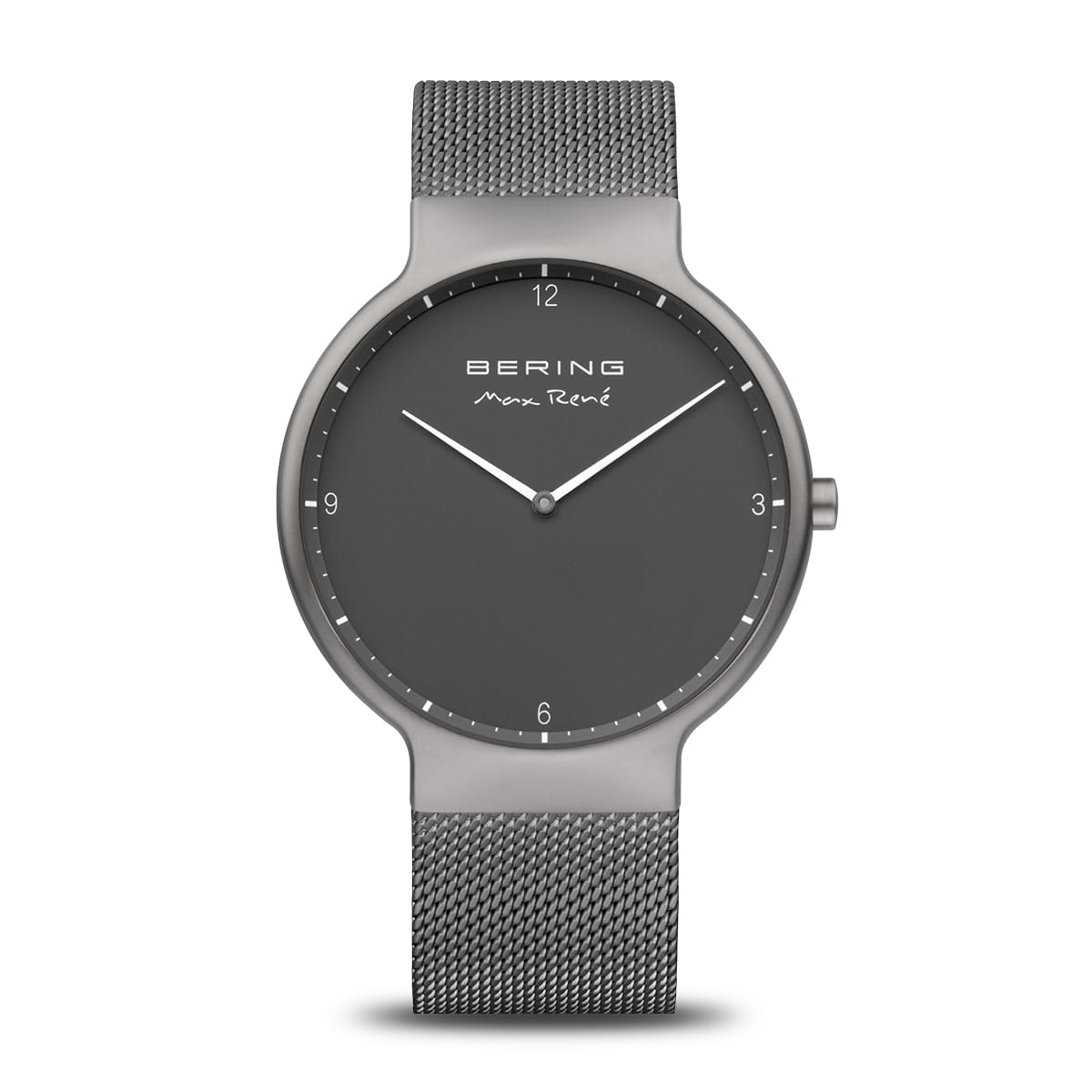 Mens Grey Analog Bering Max Rene Watch, 15540-377