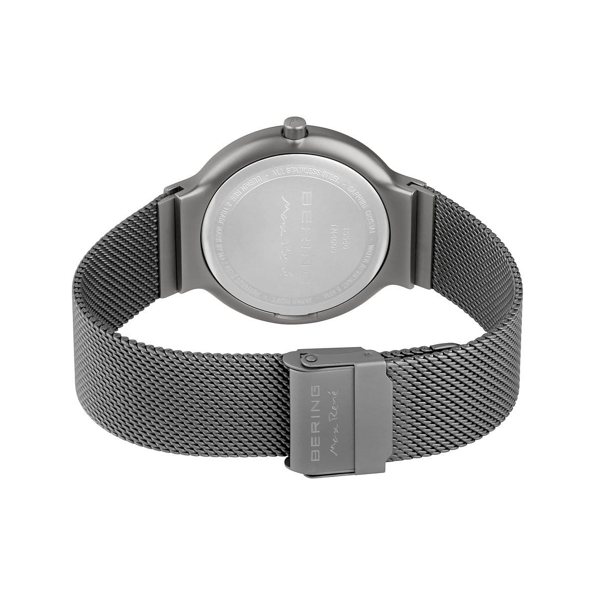 Mens Grey Analog Bering Max Rene Watch, 15540-377