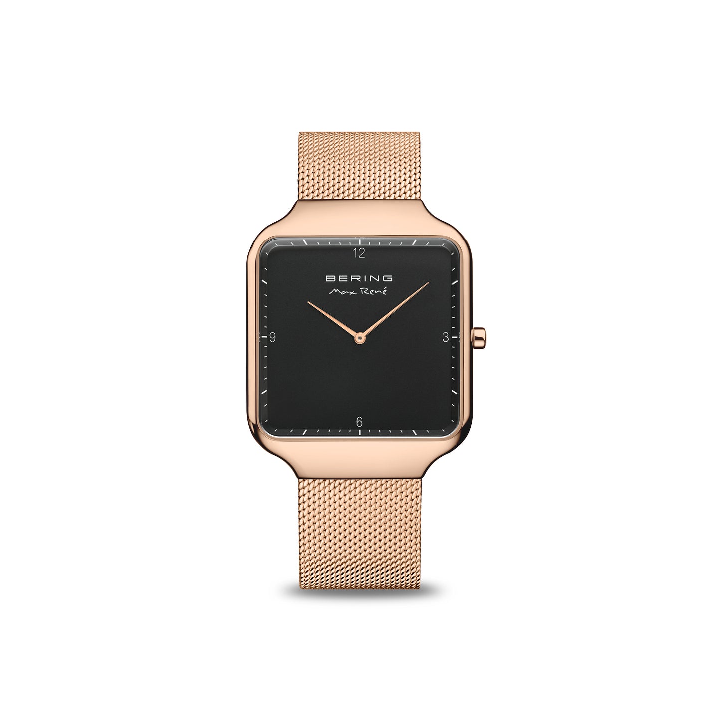 Mens Rose Gold Analog Bering Max Rene Watch (15836-362)