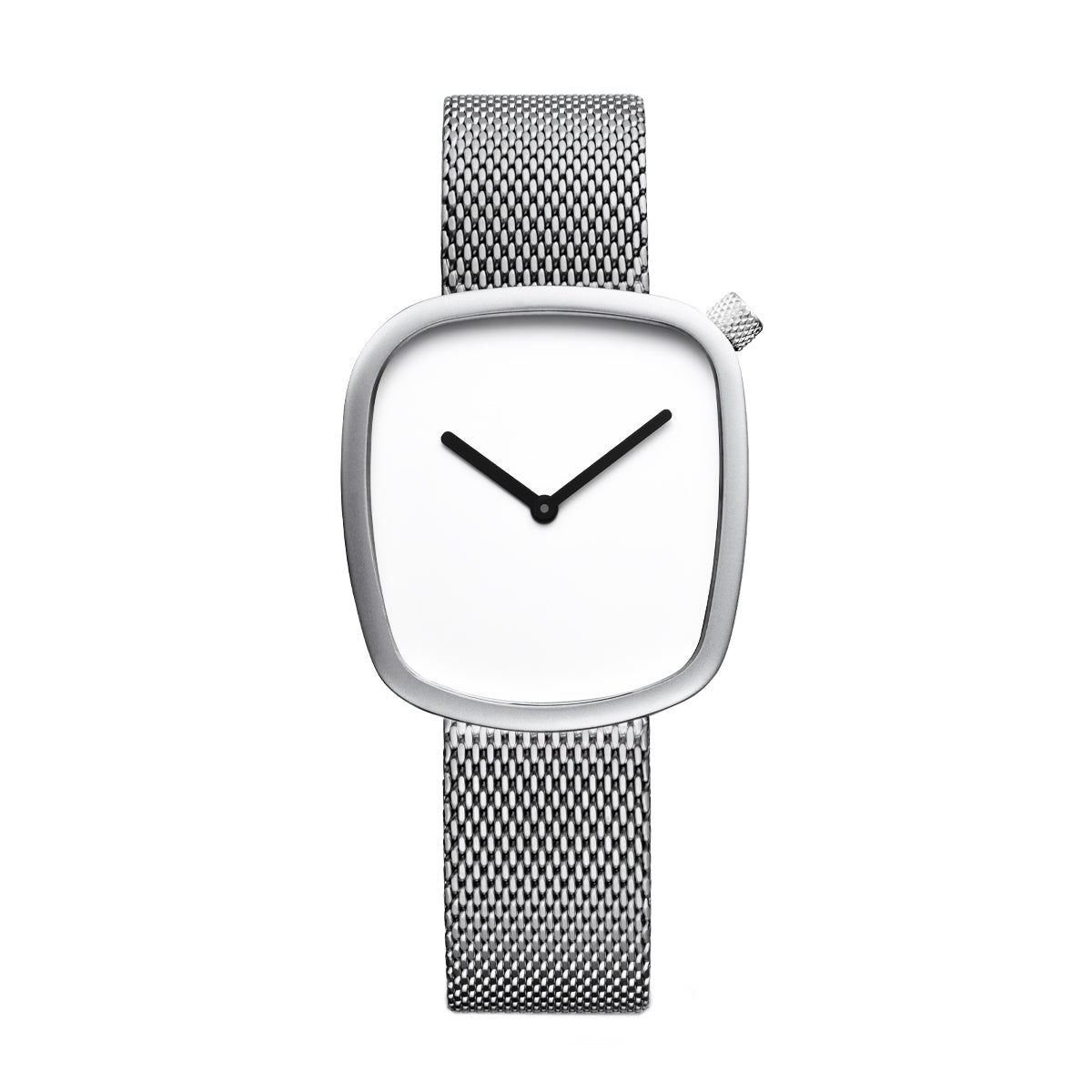 Womens Pebble White Analog Watch by Bering, 18034-004