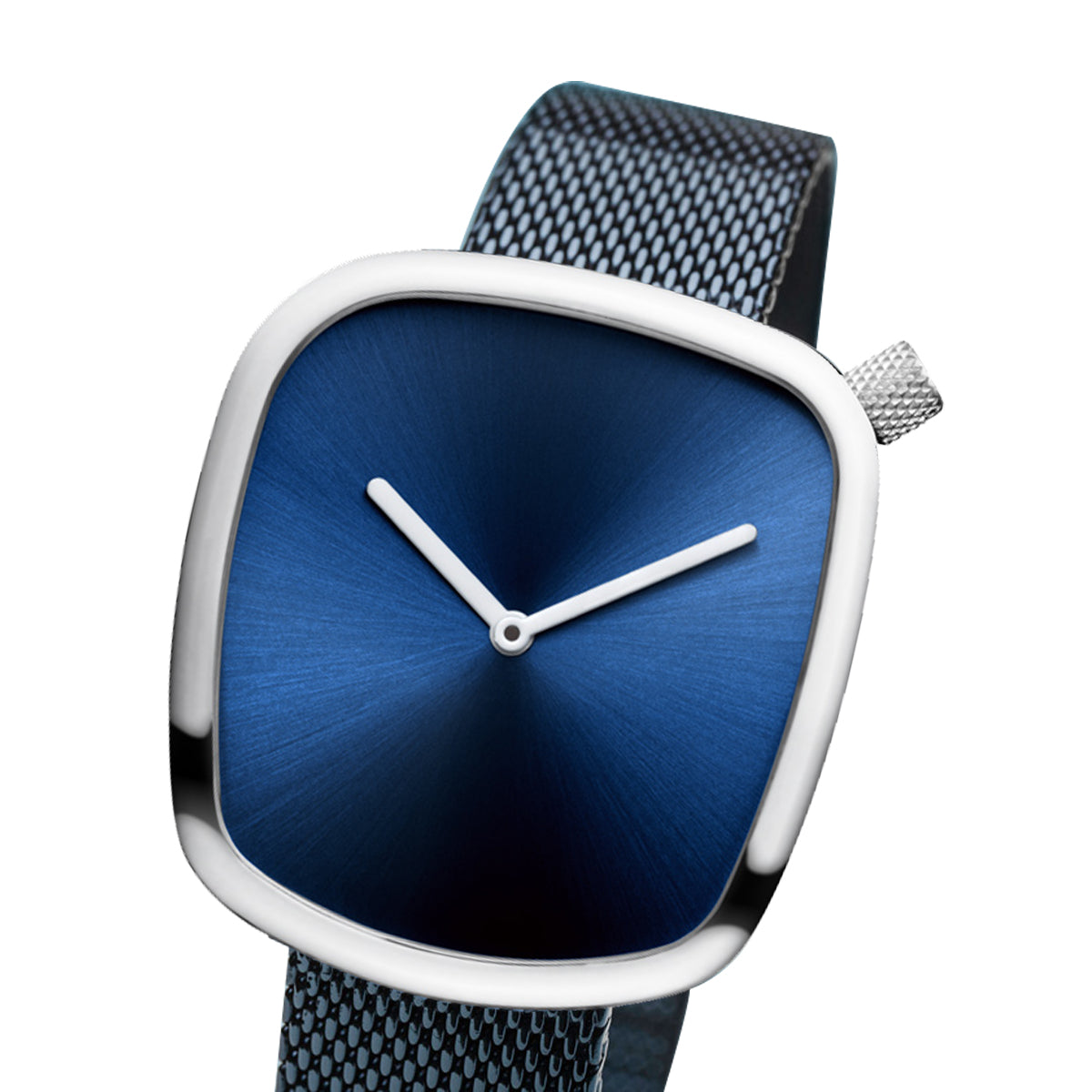 Womens Pebble Blue Analog Watch by Bering, model number 18034-307