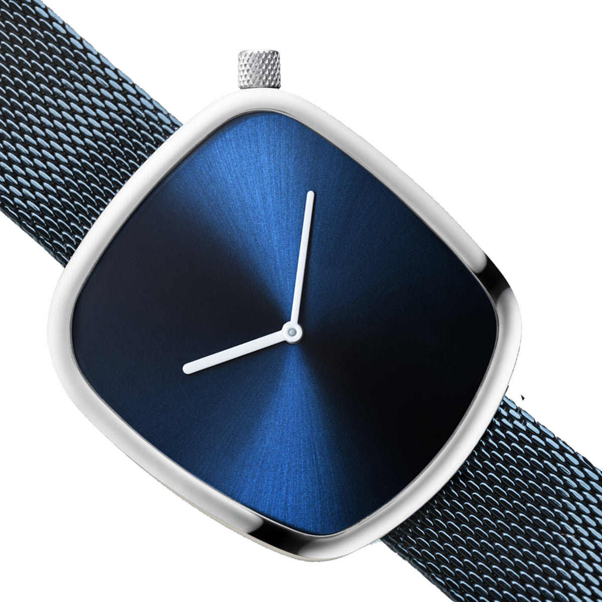 18040-307 Bering Pebble Blue Analog Mens Watch