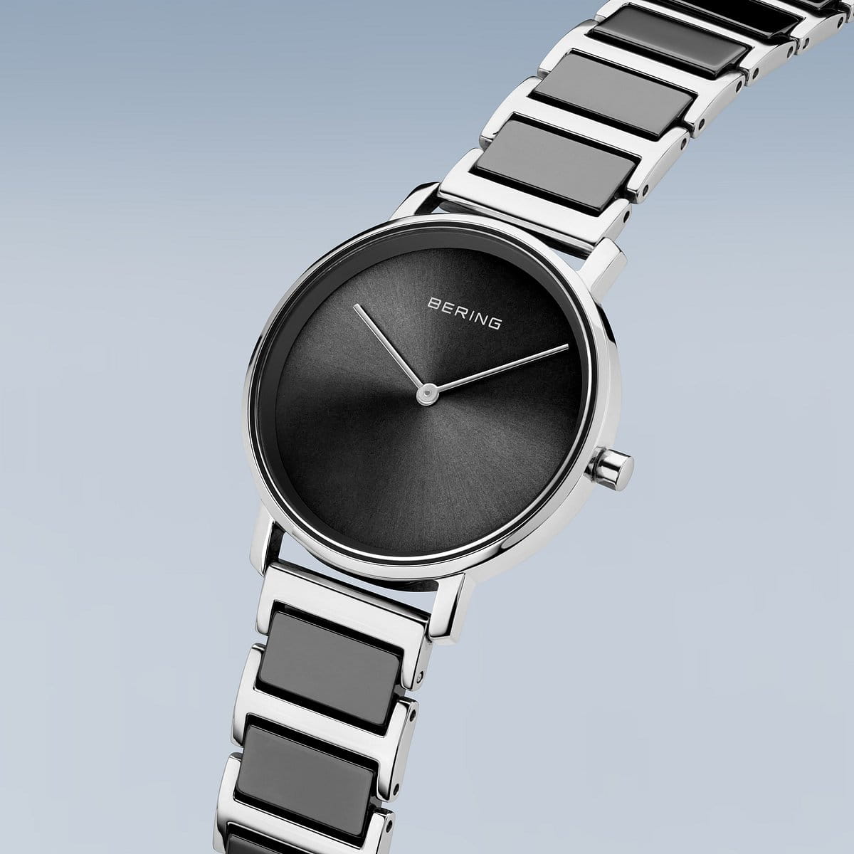 Womens Bering Black Analogue Watch 18531-742