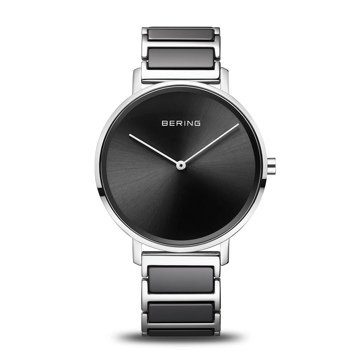 Mens Black Analogue Bering Watch 18539-742