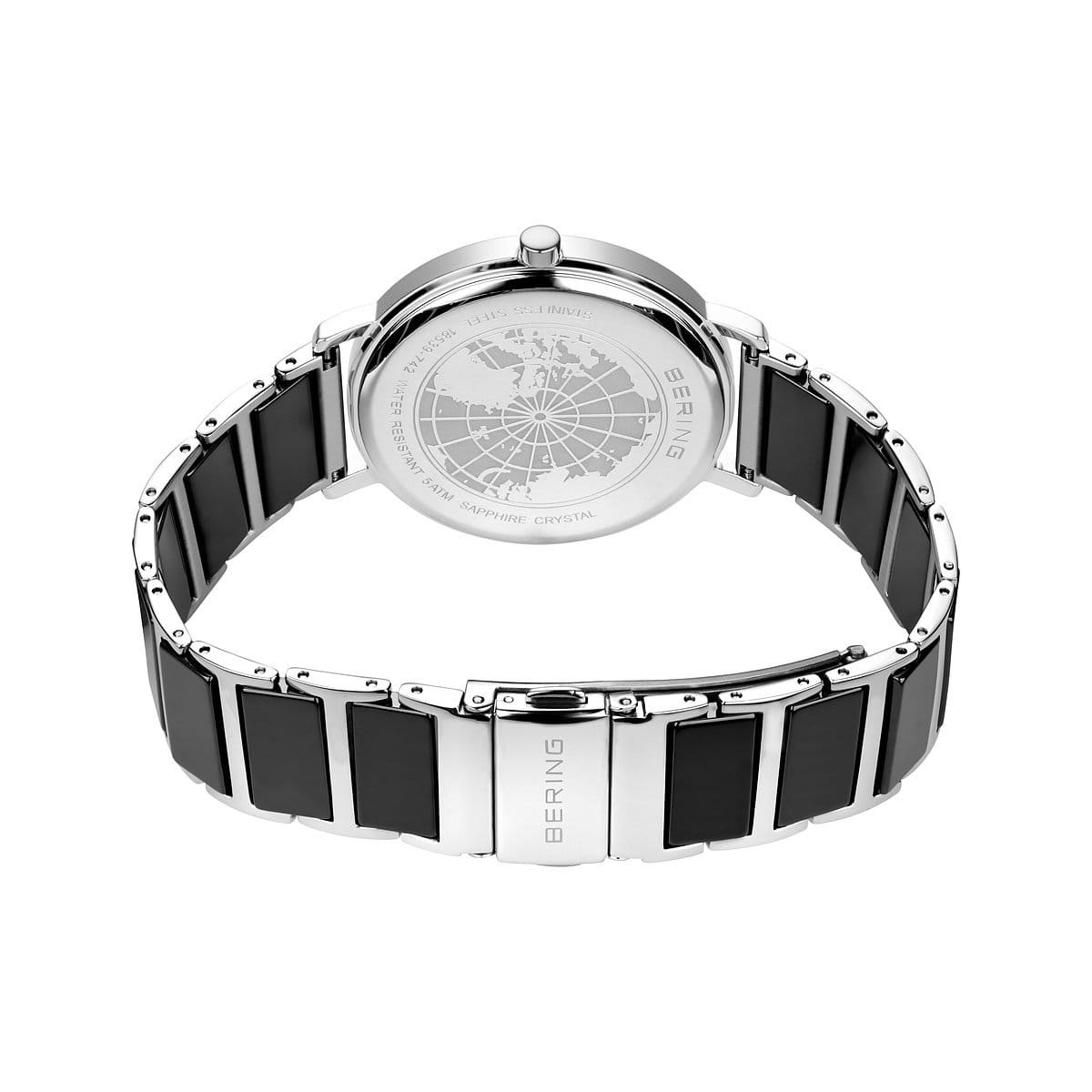 Mens Black Analogue Bering Watch 18539-742