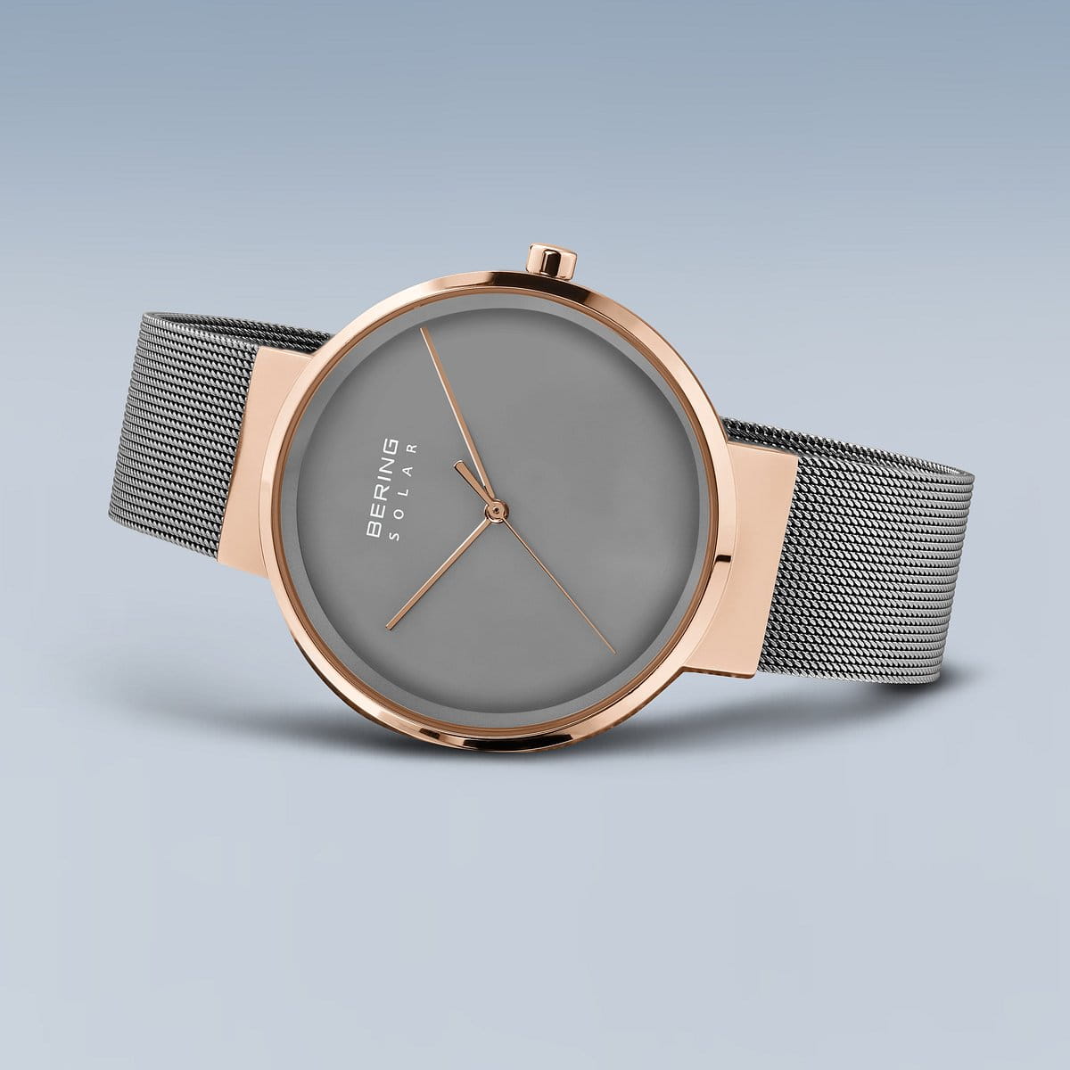 Mens Grey Analogue Watch by Bering, 14339-369