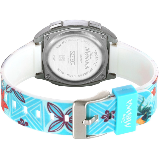 Zoop Disney Moana Digital Watch with Digital Dial Multicoloured Strap for Girls Kids 16025PP11