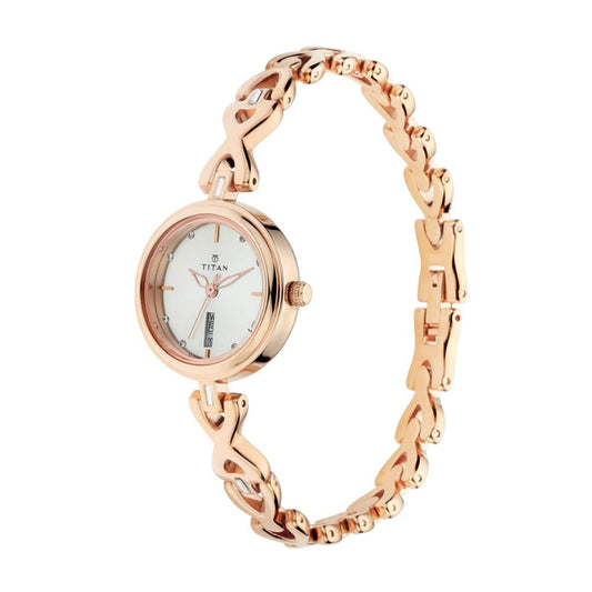 Titan Silver Women's Watch 2601WM01