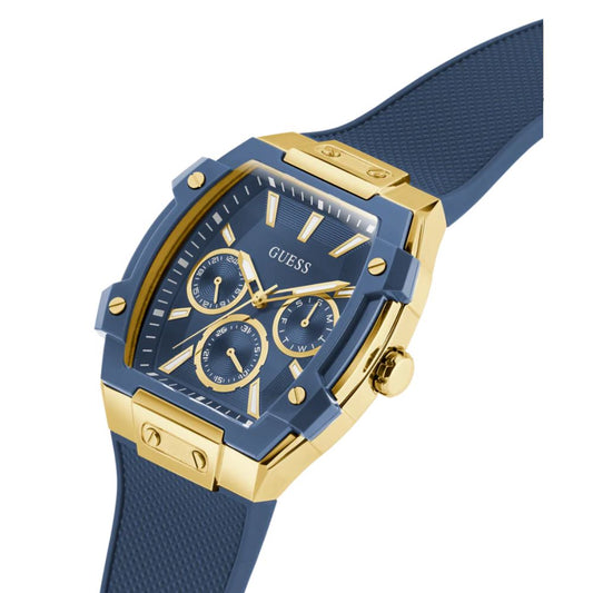 GUESS Blue Gold Men's Watch GW0956G5