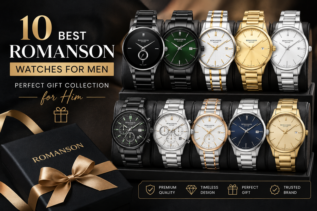 10 Best Romanson Watches for Men Perfect Gift Collection for Him