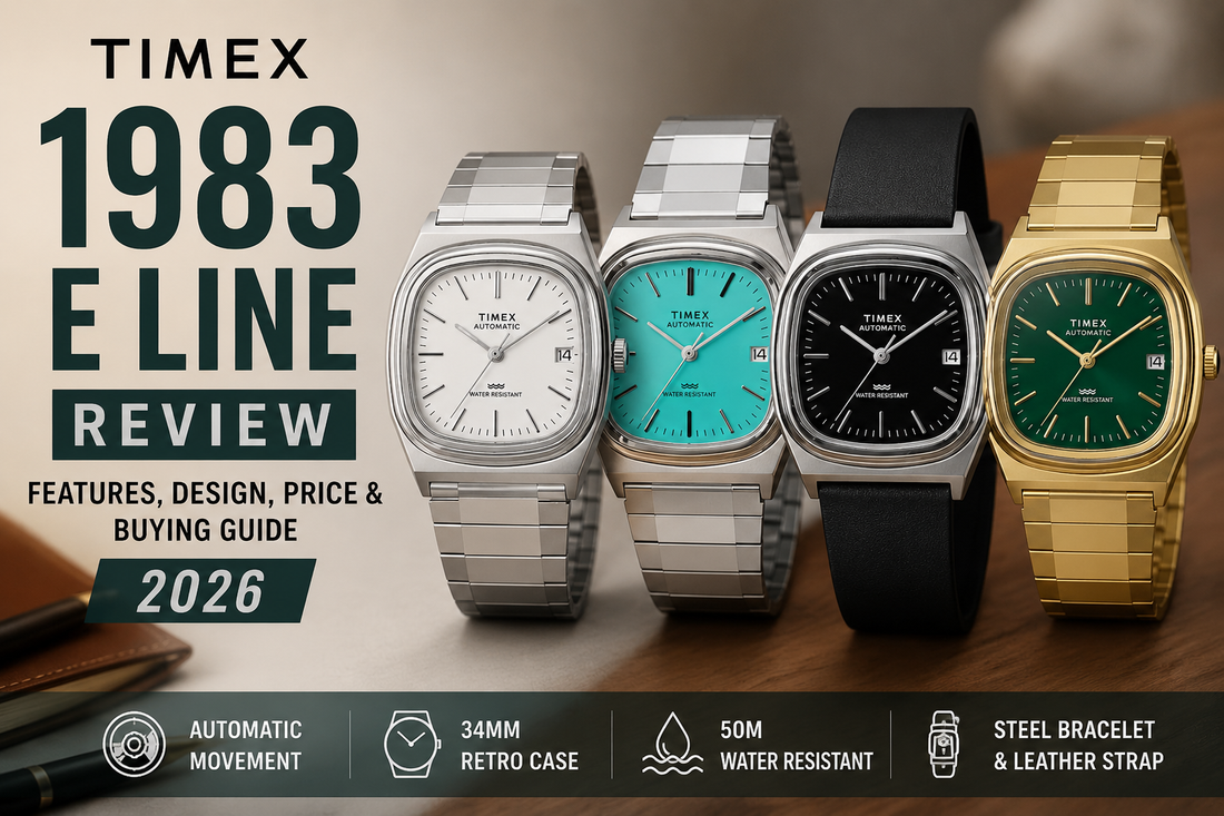 Timex 1983 E Line Review: Features, Design, Price & Buying Guide 2026
