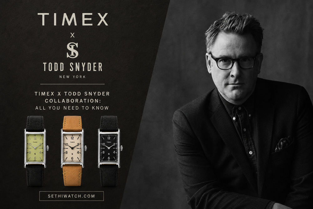 Timex x Todd Snyder Collaboration: All You Need to Know