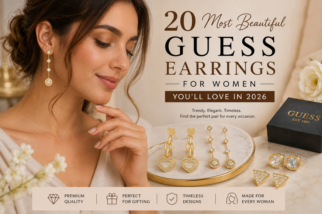 20 Most Beautiful GUESS Earrings for Women You’ll Love in 2026