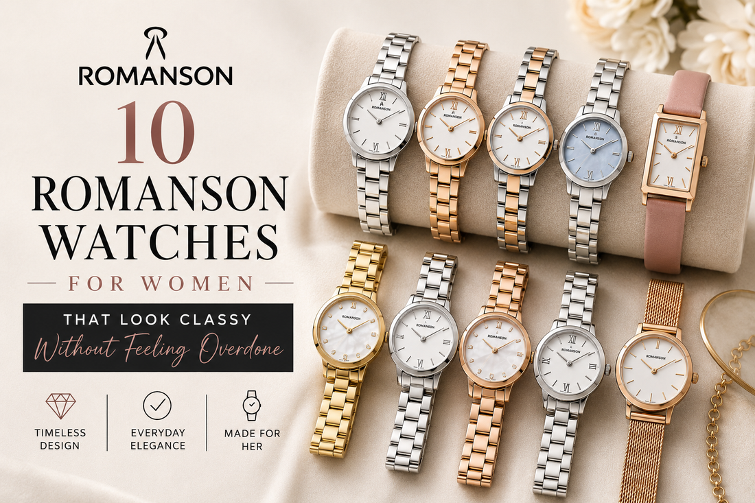 10 Best Romanson Watches for Women That Look Classy 