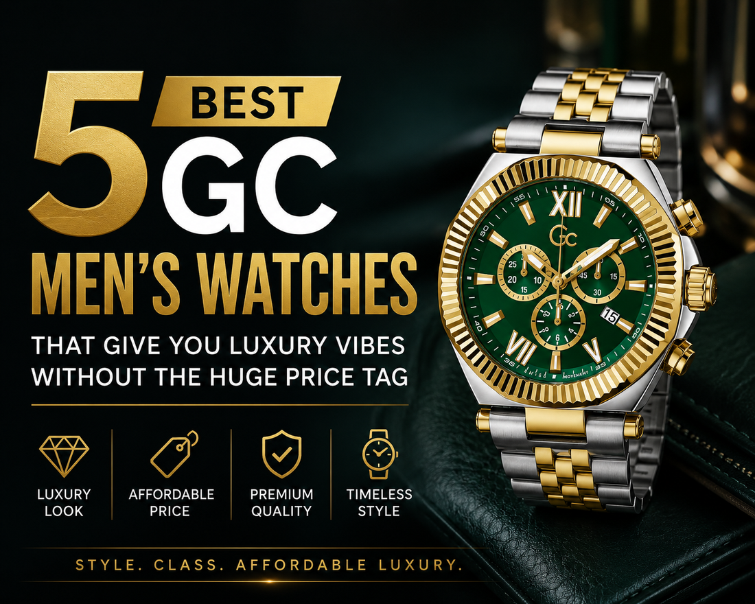 5 Best Gc Men's Watches That Give You Luxury Vibes Without the Huge Price Tag