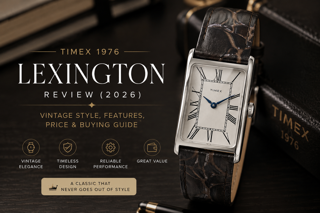 Timex 1976 Lexington Review (2026): Vintage Style, Features, Price & Buying Guide