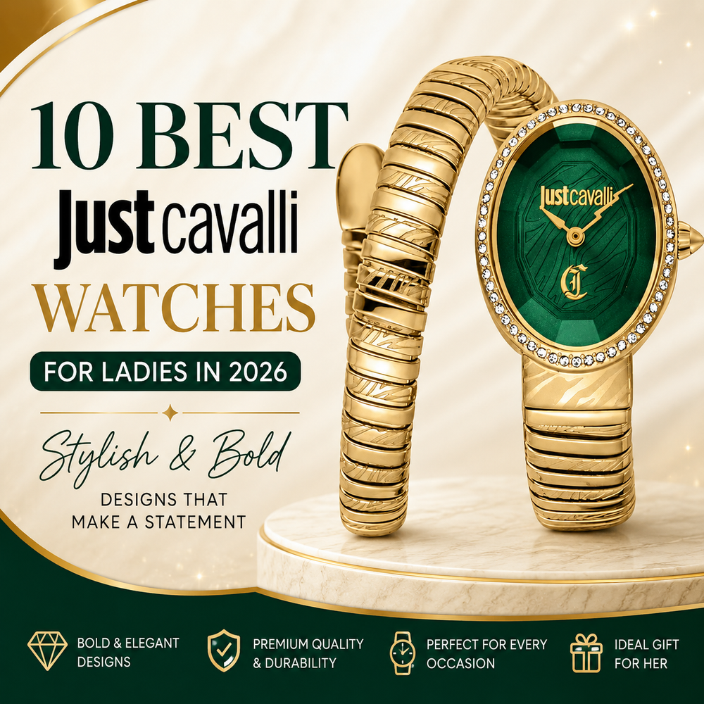 10 Best Just Cavalli Watches for Ladies in 2026: Stylish & Bold