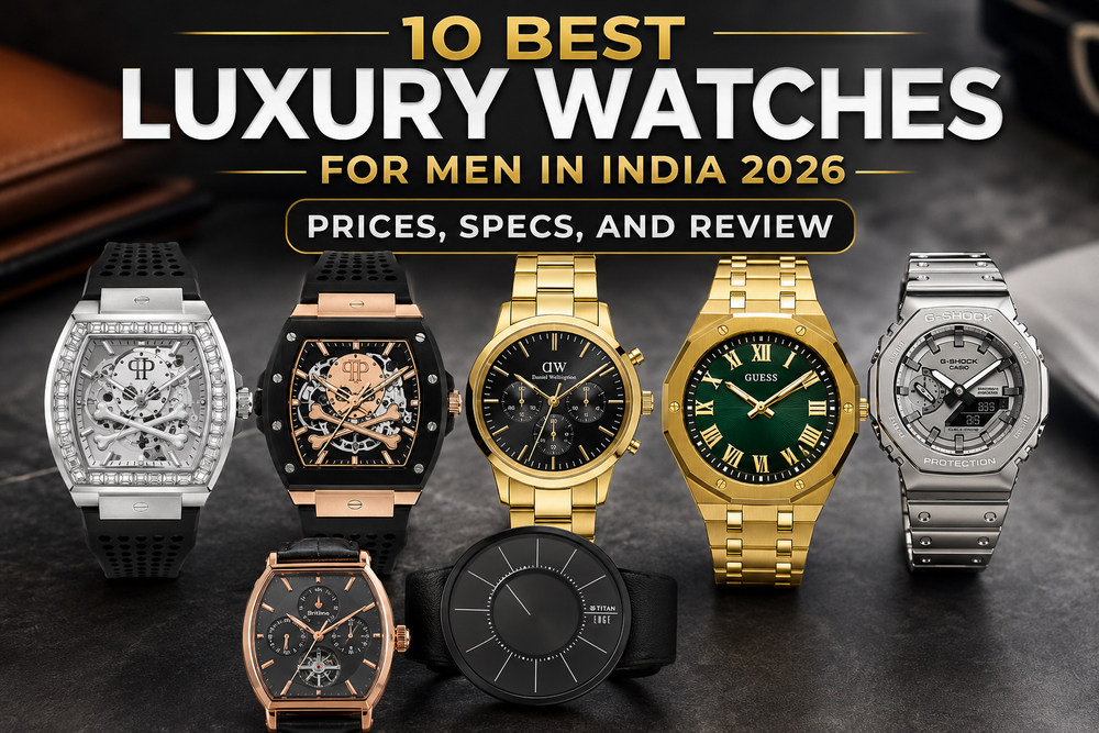 10 Best Luxury Watches for Men in India 2026: Prices, Specs, and Revie
