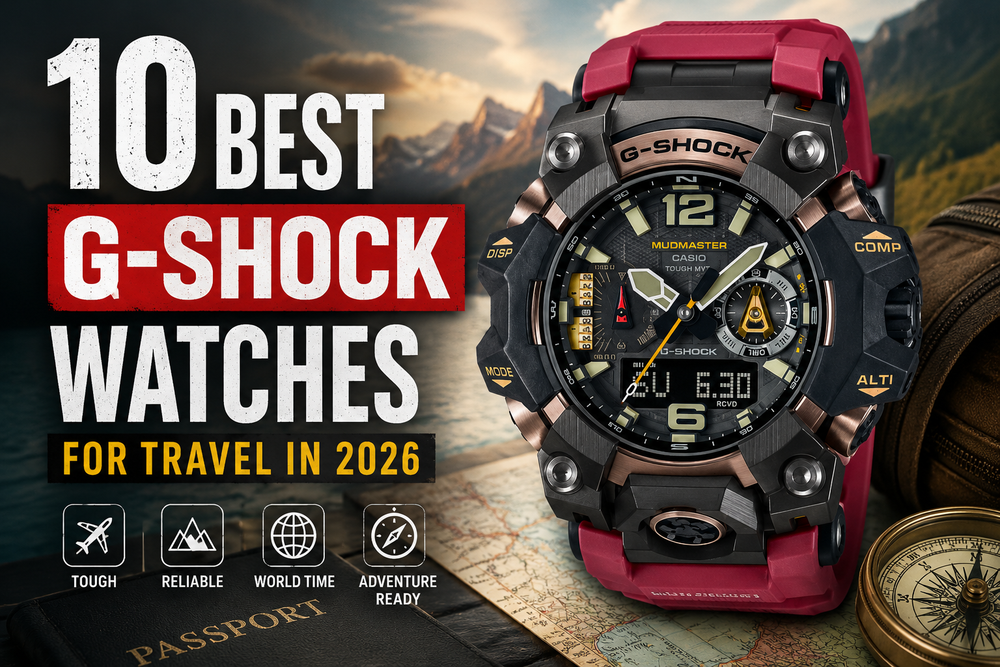 10 Best G-Shock Watches for Travel In 2026