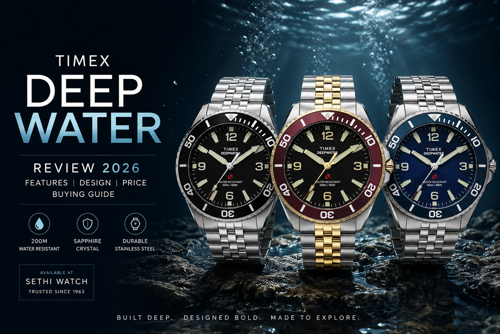 Timex Deep Water Review 2026: Features, Design, Price, Buying Guide