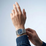 Romanson Silver Men Watch TM3BS008MMWBU