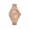 Romanson Sapphire Glass Rose Gold Women's Watch RM5BF507QLRRG