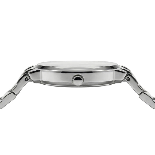 Romanson Classic Silver Women Watch TM5BF919LLWBK