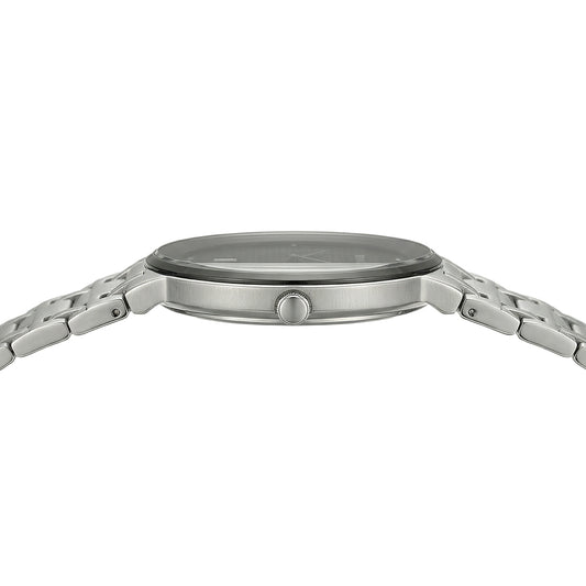 Romanson Classic Silver Men Watch TM5BF919MMWBK