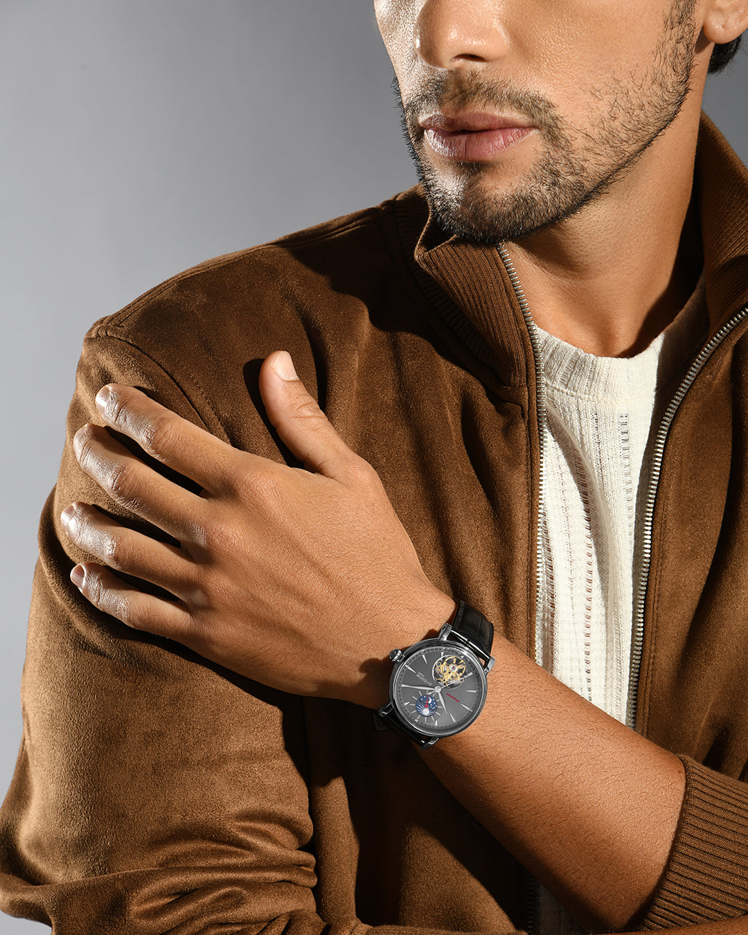 Britime Jupiter Grey Men's Watch 127-L10406