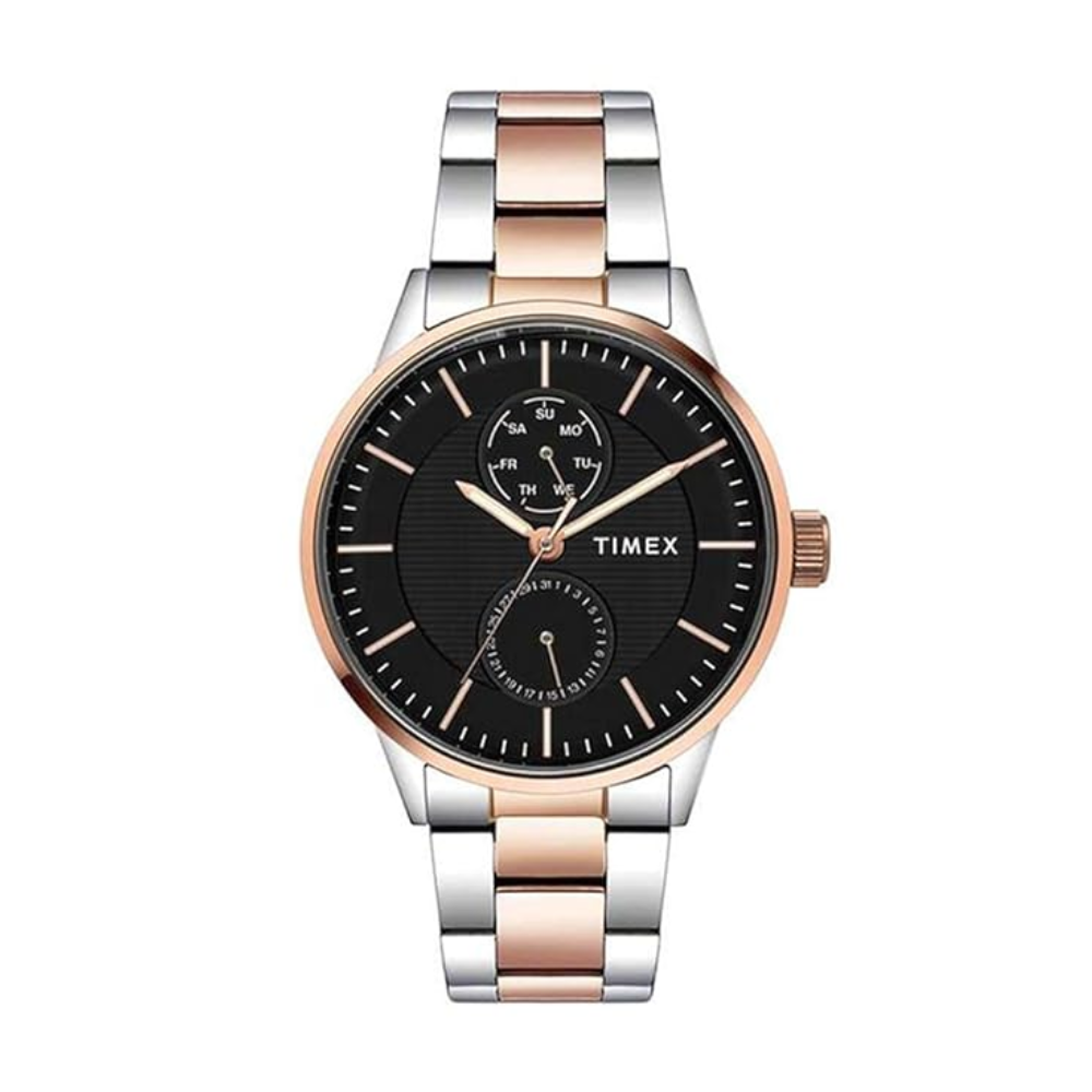 TIMEX Analog Silver Gold Men Watch TWEG19903