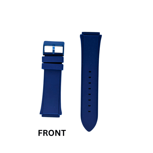 Guess Blue Silicon Strap/ Band for Rigor W0247G3