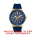 Guess Blue Silicon Strap/ Band for W0674G2