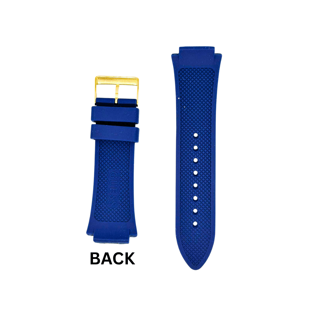 Guess Blue Silicon Strap/ Band for W0674G2