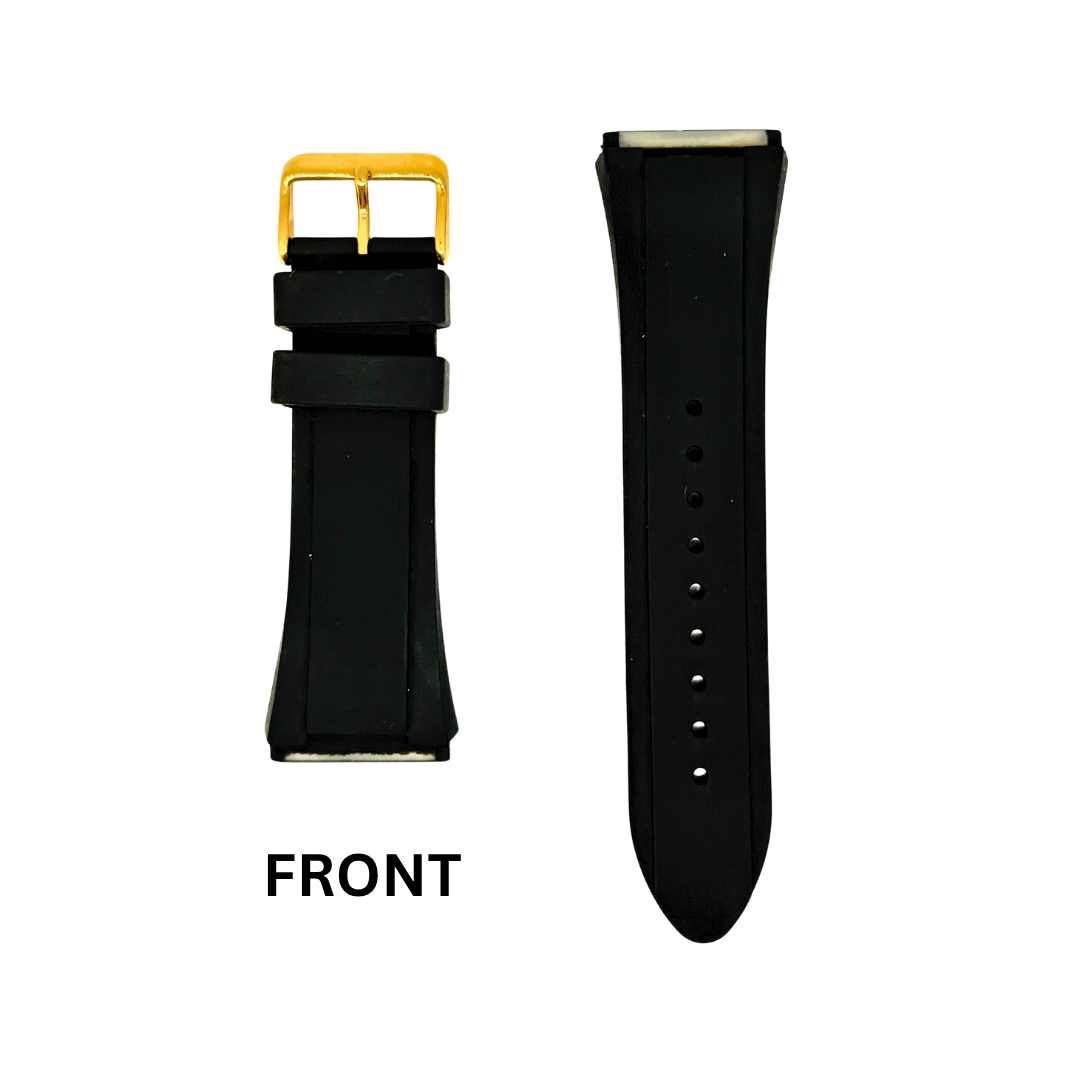 Guess Black Silicon Strap/ Band for Legacy W1049G5