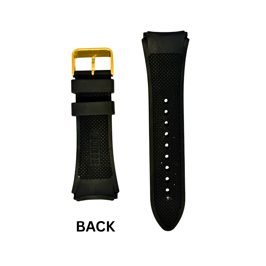 Guess Black Silicon Strap/ Band for Legacy W1049G5