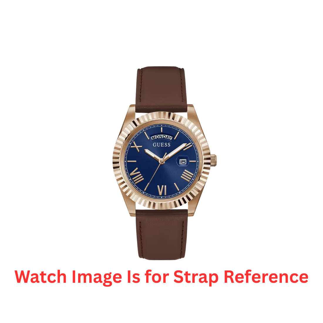 Guess Connoisseur 22 MM Leather Strap/ Band for GW0353G2