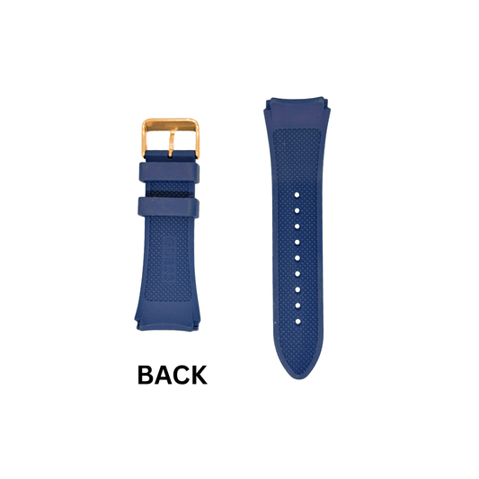 Guess Blue Silicon Strap/ Band for GW0057G2