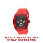 Guess Red Color Silicon Strap/ Band for Tonneau GW0203G5