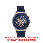 Guess Blue Silicone Strap/ Band for GW0263G2