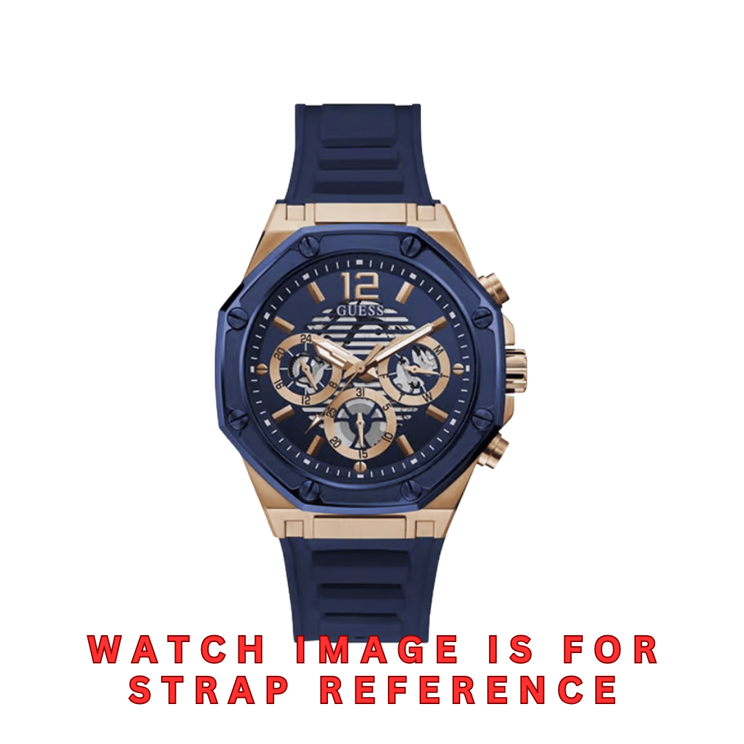 Guess Blue Silicone Strap/ Band for GW0263G2