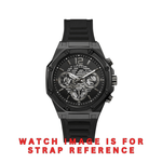 Guess Black Silicone Strap/ Band for GW0263G4