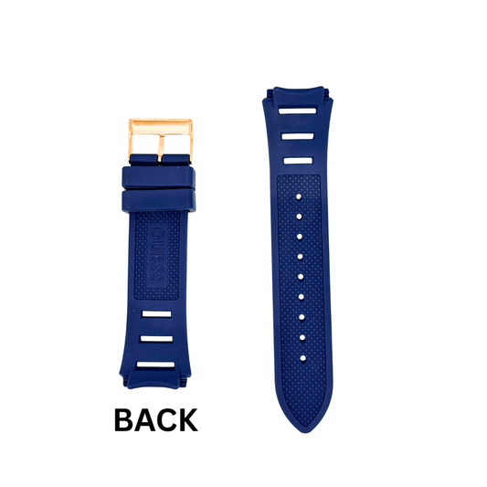 Guess Blue Color Silicon Strap/ Band for Carryover Impulse Multifunction GW0256L2