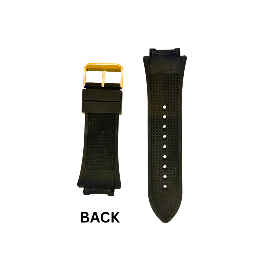 Guess Black Silicone Strap/ Band for GW0264G3