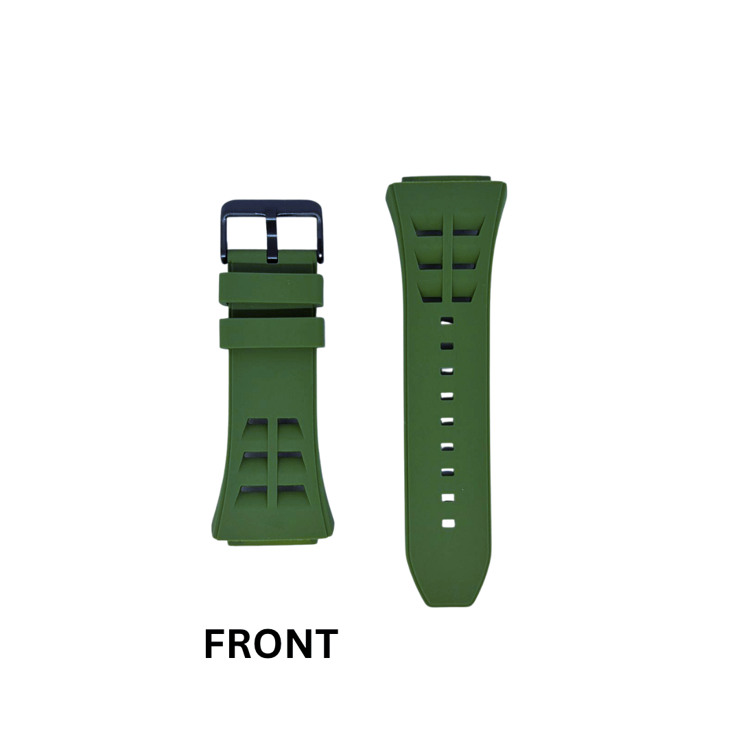 Guess Green Color Watch Strap/ Band for Carryover Exposure Multifunction GW0325G2