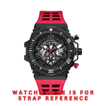Guess RED Color Watch Strap/ Band for Carryover Exposure Multifunction GW0325G3