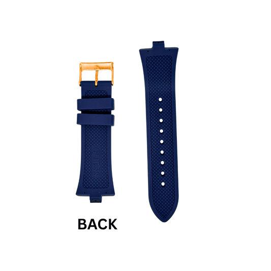 Guess Blue Silicon Strap/ Band for GW0388G3