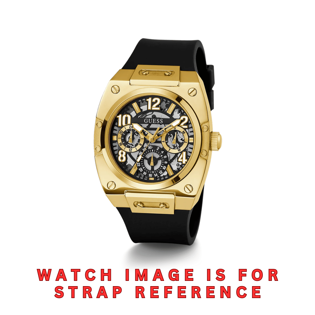 Guess Black Silicone Strap/ Band for GW0569G2